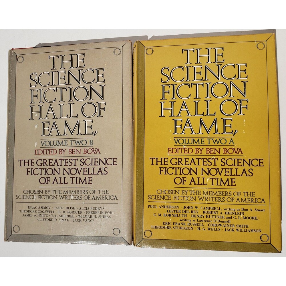 VTG The Science Fiction Hall Of Fame Volume Two A & Two B Edited Ben Bova '73 HC